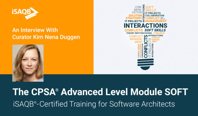 iSAQB Blog Advanced Level Training SOFT interview with curator Kim Nena Duggen