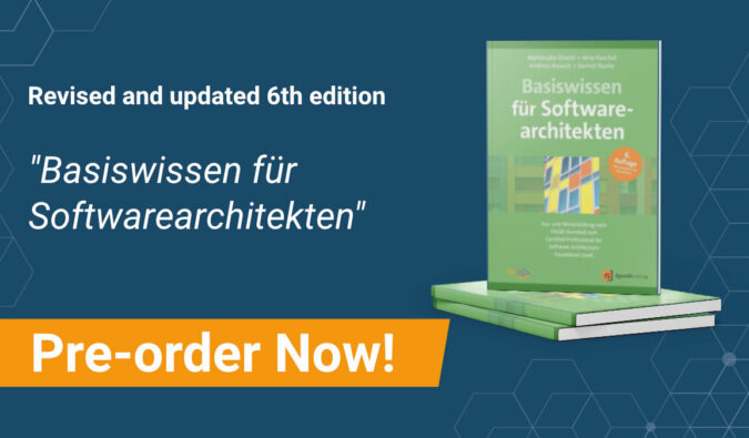 Buchvorbestellung Basiswissen für Softwarearchitekten